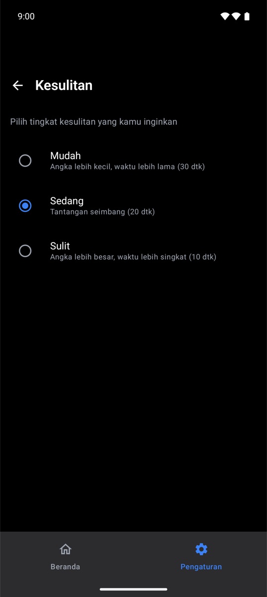 Kesulitan yang bisa diatur
